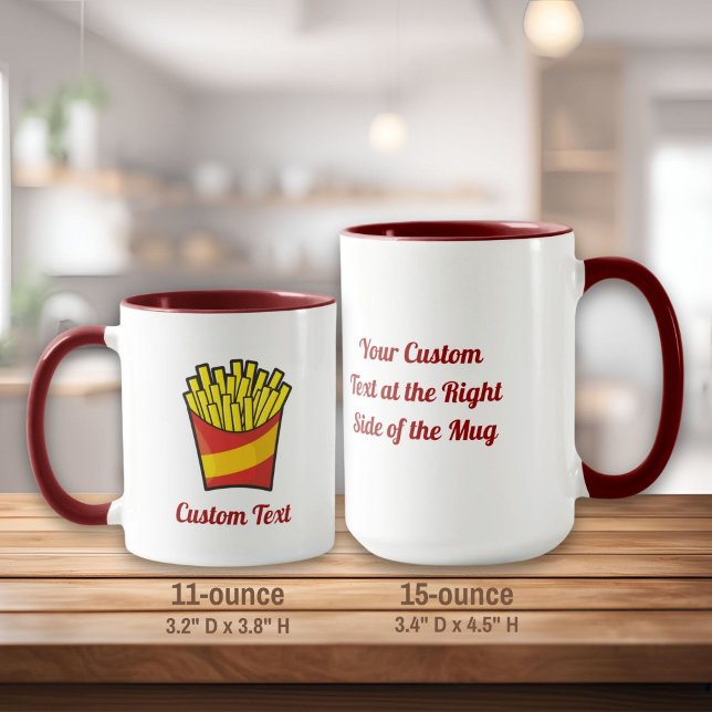 Caneca Fries Mug (Criador carregado)