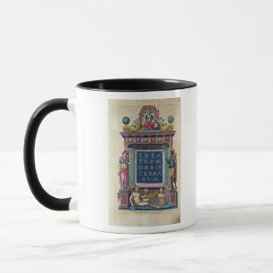 Caneca Frontispício, ó edição 'Theatrun Orbis