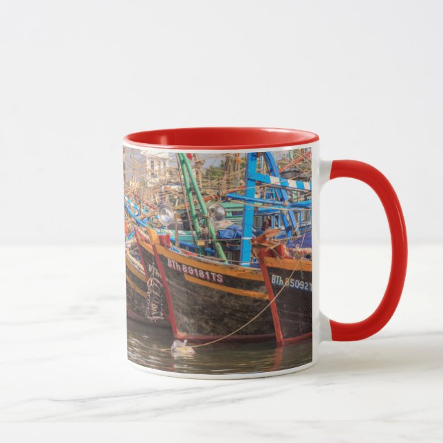 Caneca Frota de pesca (Direita)