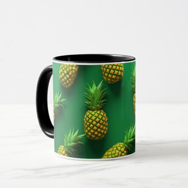 Caneca Fruta abacaxi (Frente Esquerda)