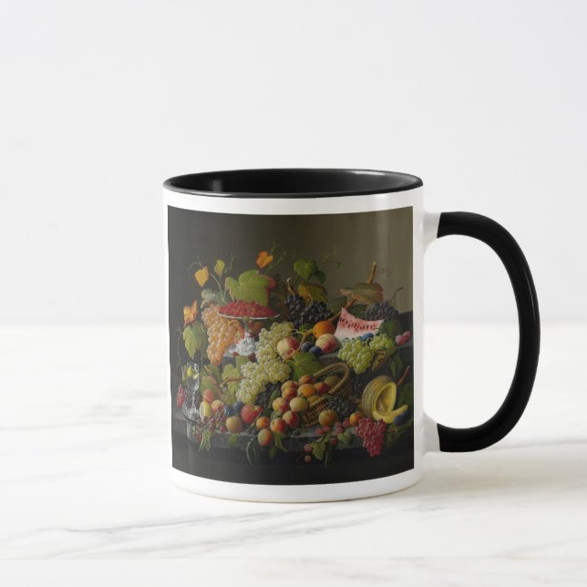 Caneca Fruta abundante, 1858 (óleo em canvas) (Direita)