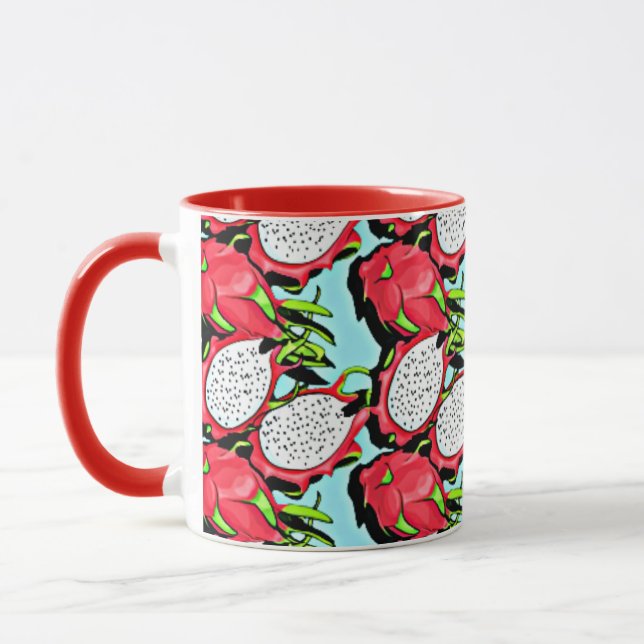 Caneca fruta de dragão vermelho (Esquerda)