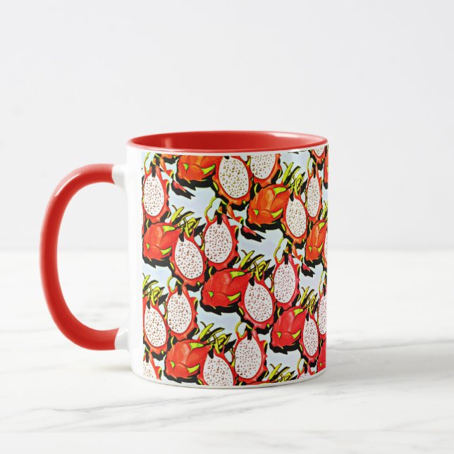 Caneca fruta do dragão tropical (Esquerda)