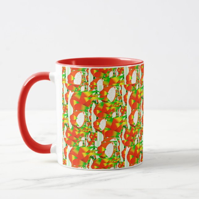 Caneca fruta do dragão tropical (Esquerda)