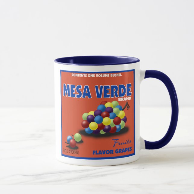 Caneca Fruta Rótulo (Direita)