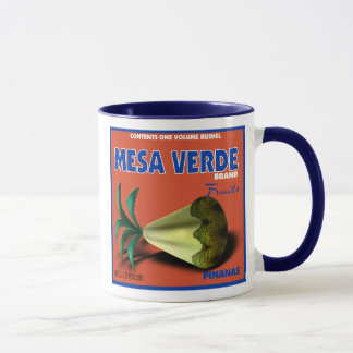 Caneca Fruta Rótulo