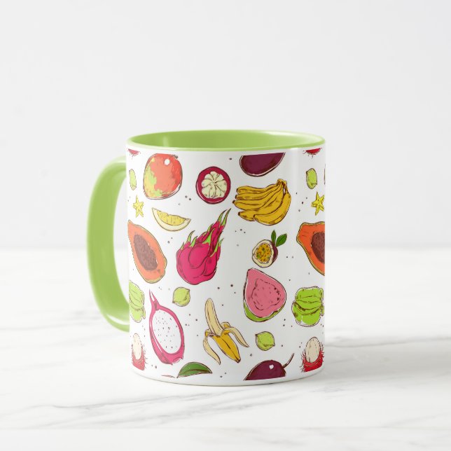 Caneca Fruta tropical (Frente Esquerda)