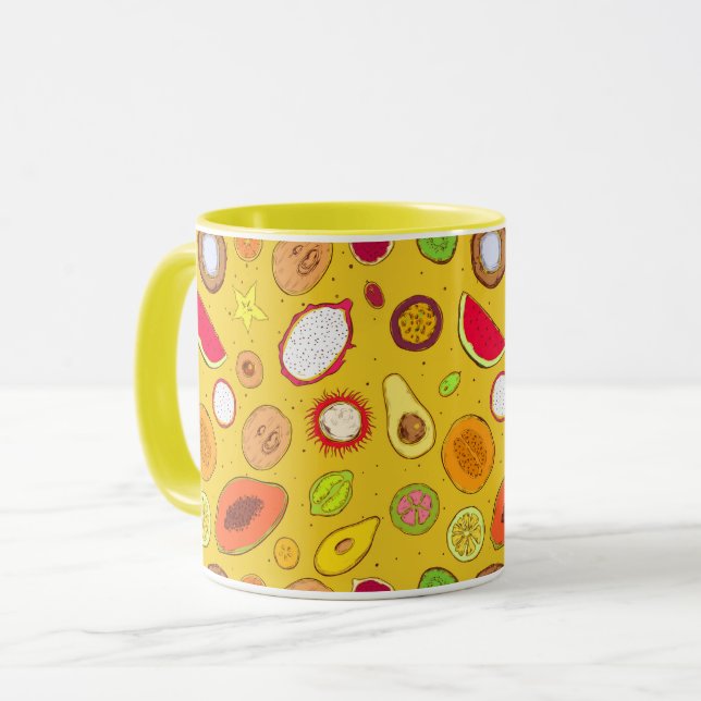 Caneca Fruta tropical (Frente Esquerda)