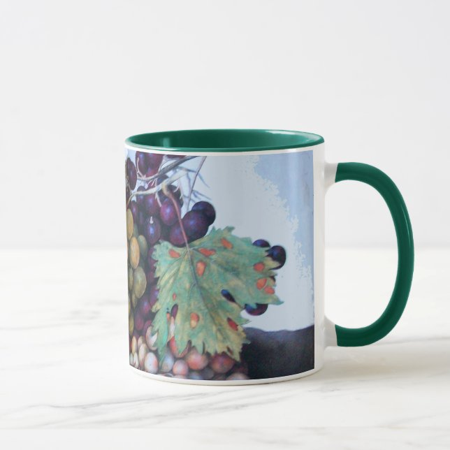CANECA FRUTAS 1 DA SEASON - UVAS E PERAS (Direita)
