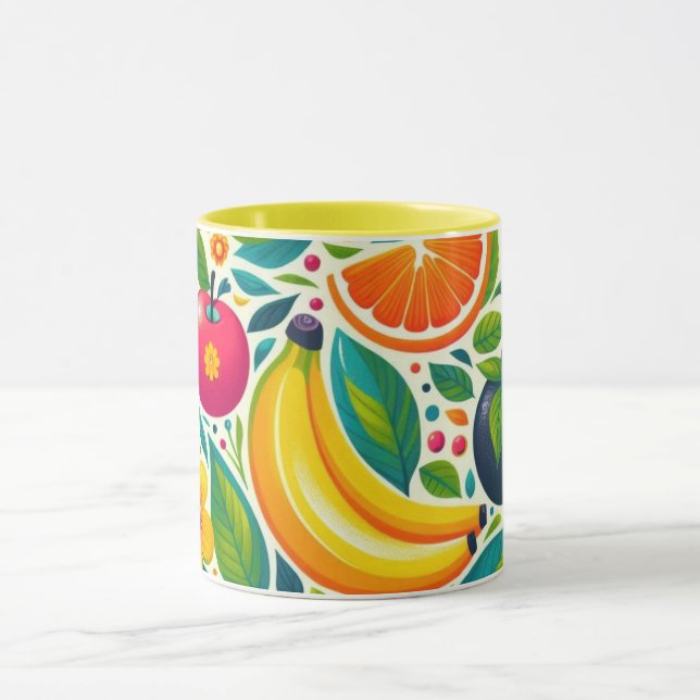 Caneca Frutas coloridas (Centro)