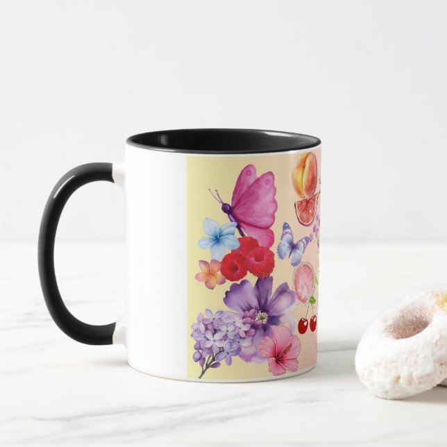 Caneca Frutas mistas (Com Donut)