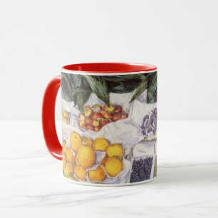 Caneca Fruteira por Gustave Caillebotte, Arte Antigo