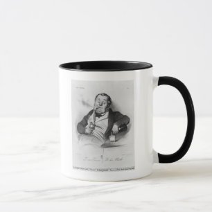 Caneca fumador verdadeiro, physionomique de Galerie da