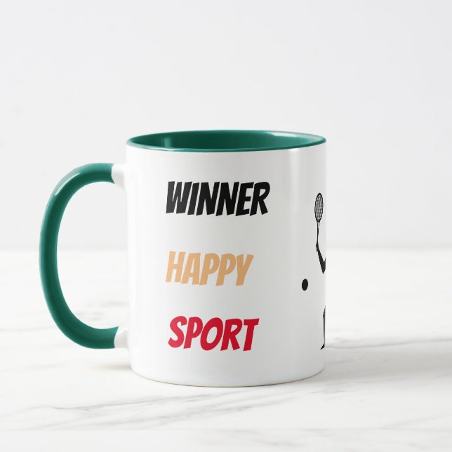 Caneca Fun player tennis  (Esquerda)