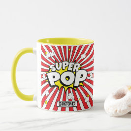 Caneca Fun SUPER POP! Pun | Popcorn & Stars Personalized