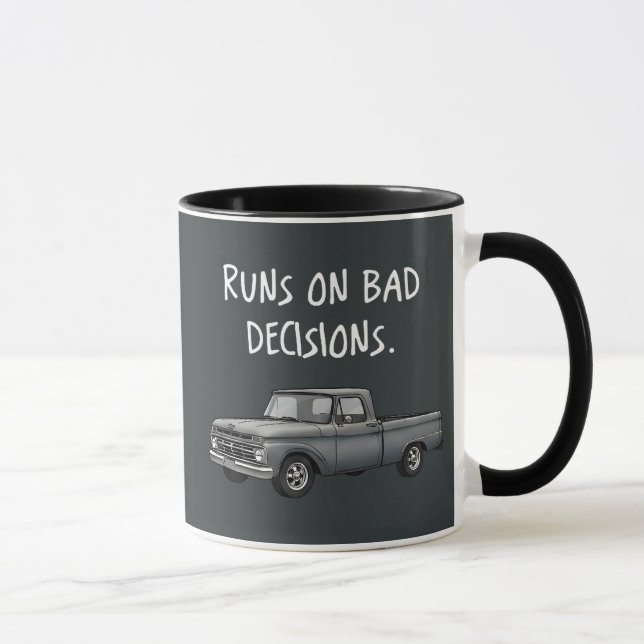Caneca Funciona Com Más Decisões (Direita)