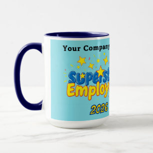 Caneca Funcionário Superstar de Poder Estratégico Mérito
