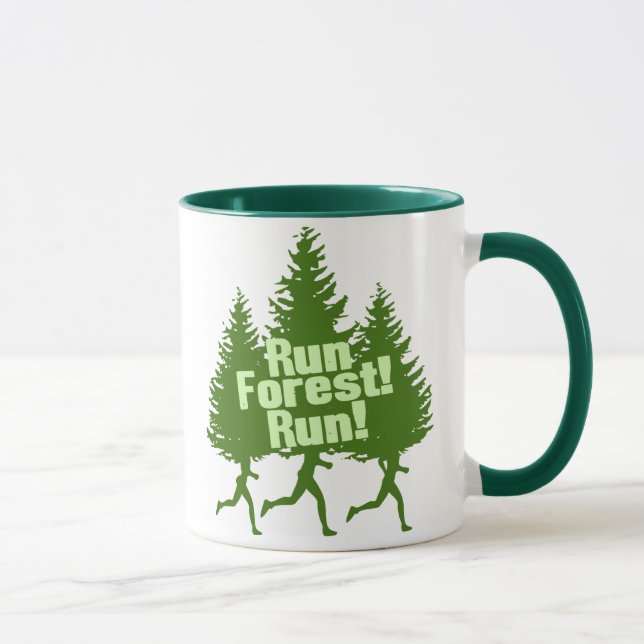 Caneca Funcione o funcionamento da floresta (Direita)
