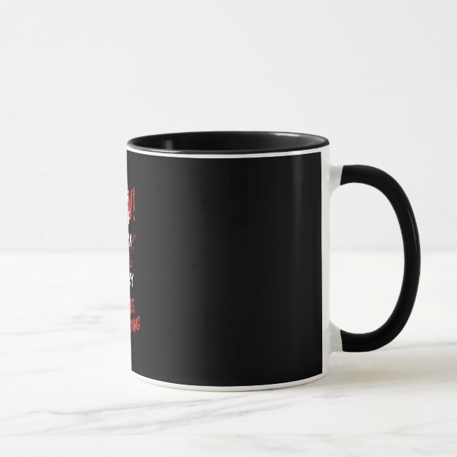 Caneca Funcione zombis! (Direita)