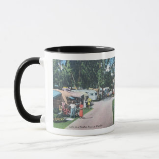 Caneca Fund Vintage Florida Trailer Park