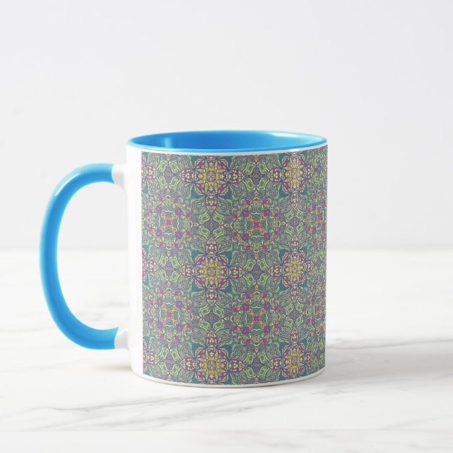 Caneca Fundo abstrato do vintage (Esquerda)