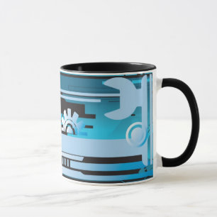 Caneca Fundo de intervalo mínimo técnico 3