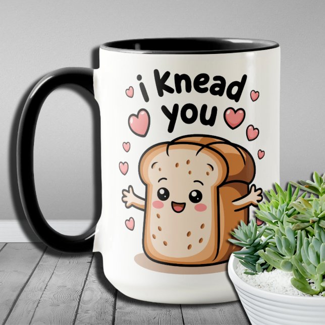 Caneca Funny Bakery Lover Gift Cute Kawaii Eu Te Conheço (Criador carregado)