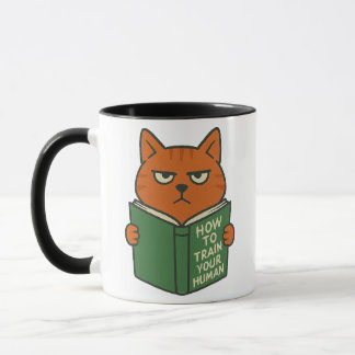 Caneca Funny Book Lover Cat Mug Cat Mom Cat Dad