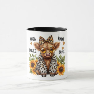 Caneca Funny Boujee / Vaca