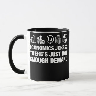 Caneca Funny Economist Economics Teacher Math Lover