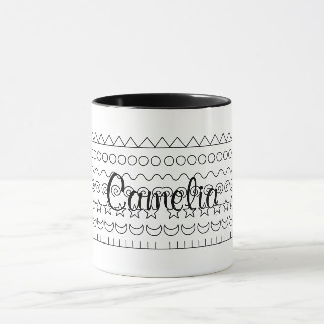 Caneca Funny Hidden Message Sarcastic Gag Gift for Friend (Centro)