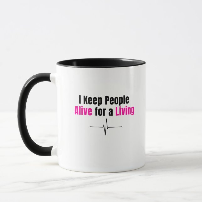 Caneca Funny Nurse Mug (Esquerda)
