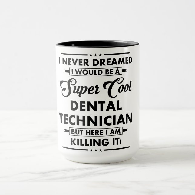 Caneca Funny Occupation/Profession Super Cool Technician (Centro)