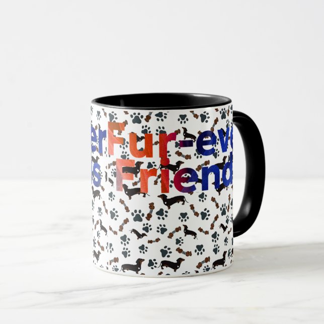 Caneca Fur-Ever Friends  (Frente Esquerda)