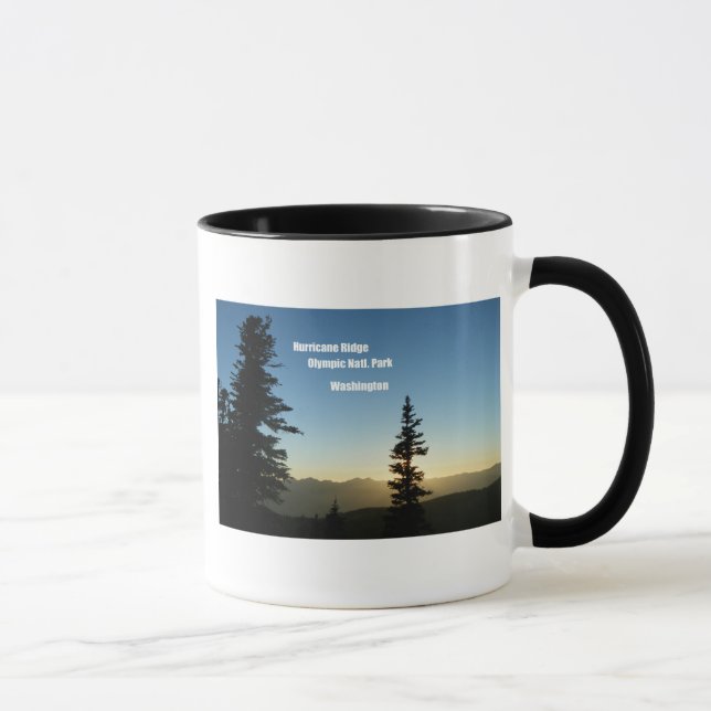 Caneca Furacão Ridge, Parque Nacional da Olimpiadas, WA (Direita)