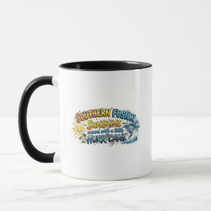 Caneca Fusão Sulista Furacão do Sol Sassy de Dois Lados