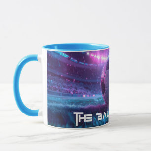 CANECA FUTEBOL - A BOLA É REDONDA - FUTEBOL
