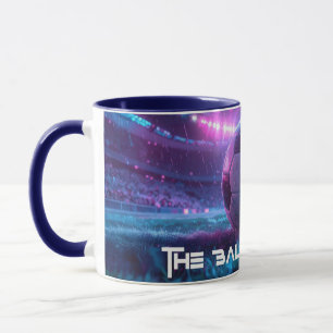 CANECA FUTEBOL - A BOLA É REDONDA - FUTEBOL