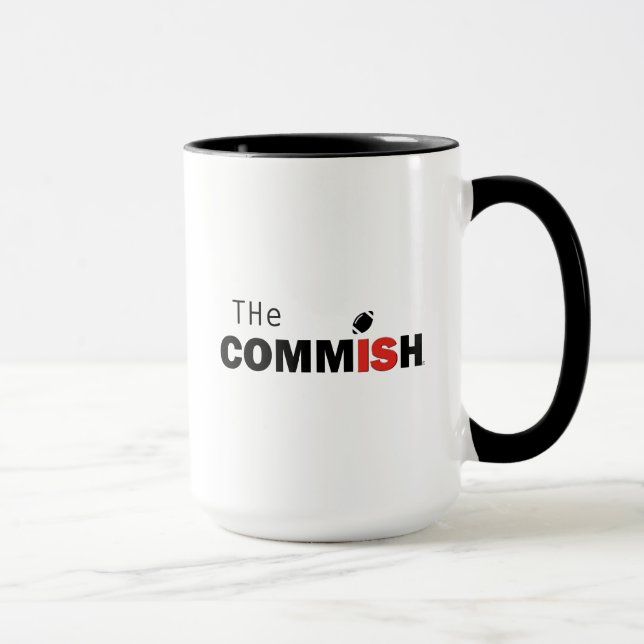 Caneca Futebol de fantasia da Copa Mug Café da Commish (Direita)