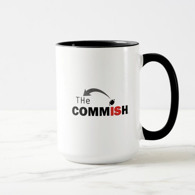 Caneca Futebol de fantasia da Copa Mug Café da Commish (Direita)