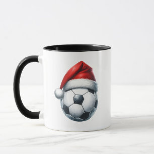 Caneca Futebol de Natal Ball Santa Hap Futebol