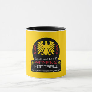 Caneca Futebol feminino alemão