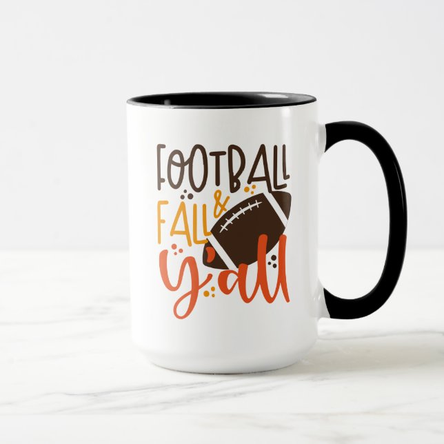 Caneca Futebol outono e Y (Direita)