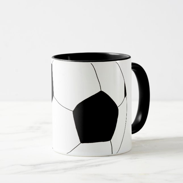 Caneca Futebol pelos Feliz Juul Empresa (Frente Esquerda)