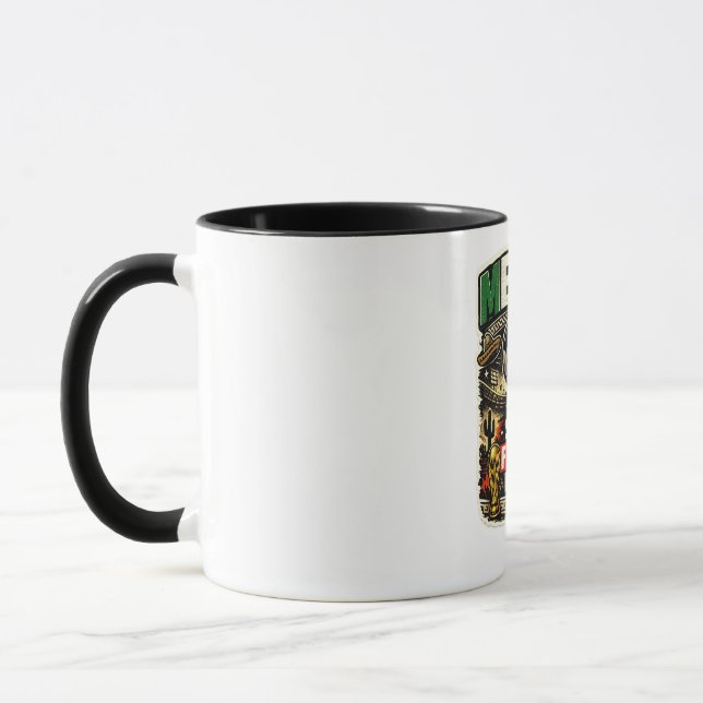 Caneca Futebol Soccer México Personalizado 2026 QUALQUER  (Esquerda)