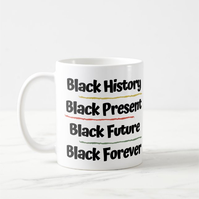 Caneca futura preta preta da história… (Esquerda)