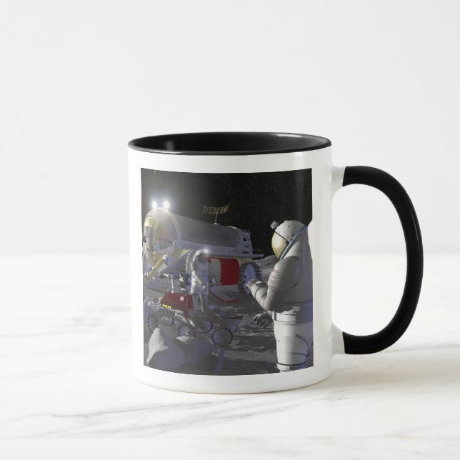 Caneca Futuras missões de exploração espacial 11 (Direita)