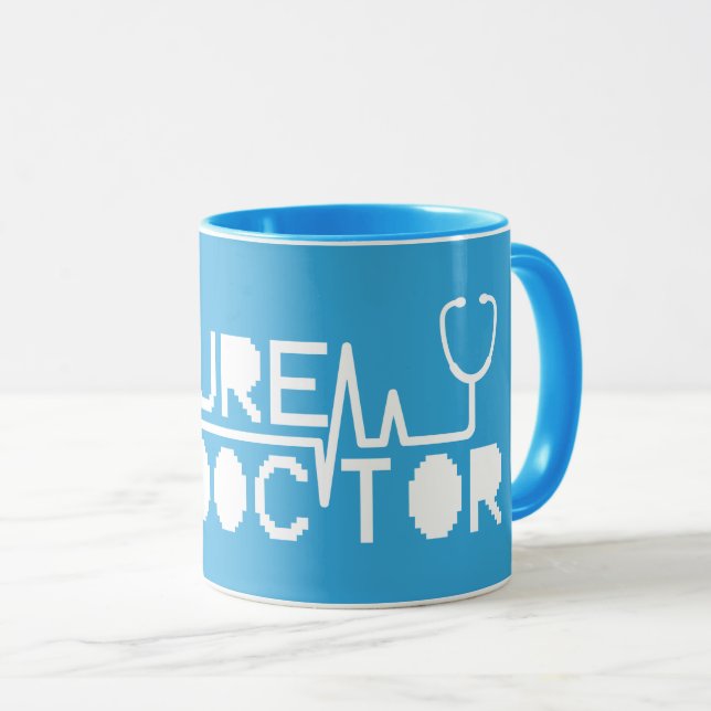 Caneca Futuro médico medecina (Frente Esquerda)