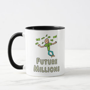 Caneca Futuro Milionário (Milhões)