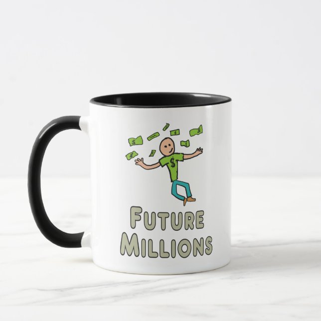 Caneca Futuro Milionário (Milhões) (Esquerda)